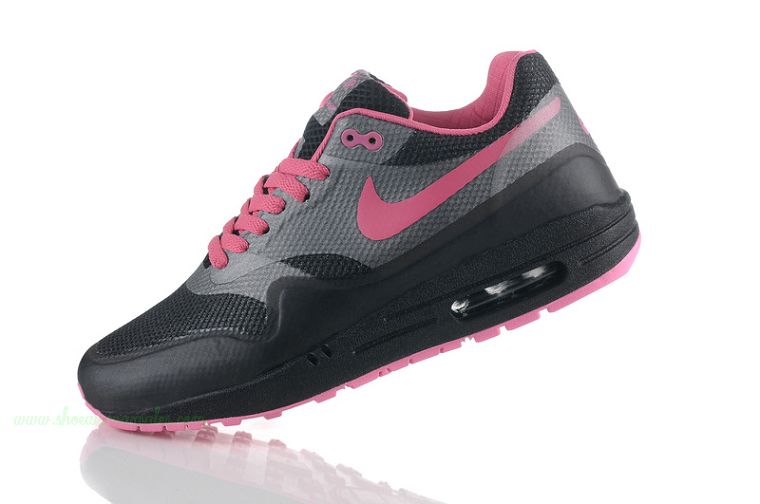 Cheap Nike Air Max 87 Womens Shoes Red Grey Black - Click Image to Close